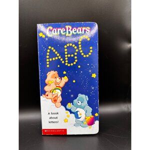 Care Bears ABC Board Book Vtg 2003 Scholastic Oversized